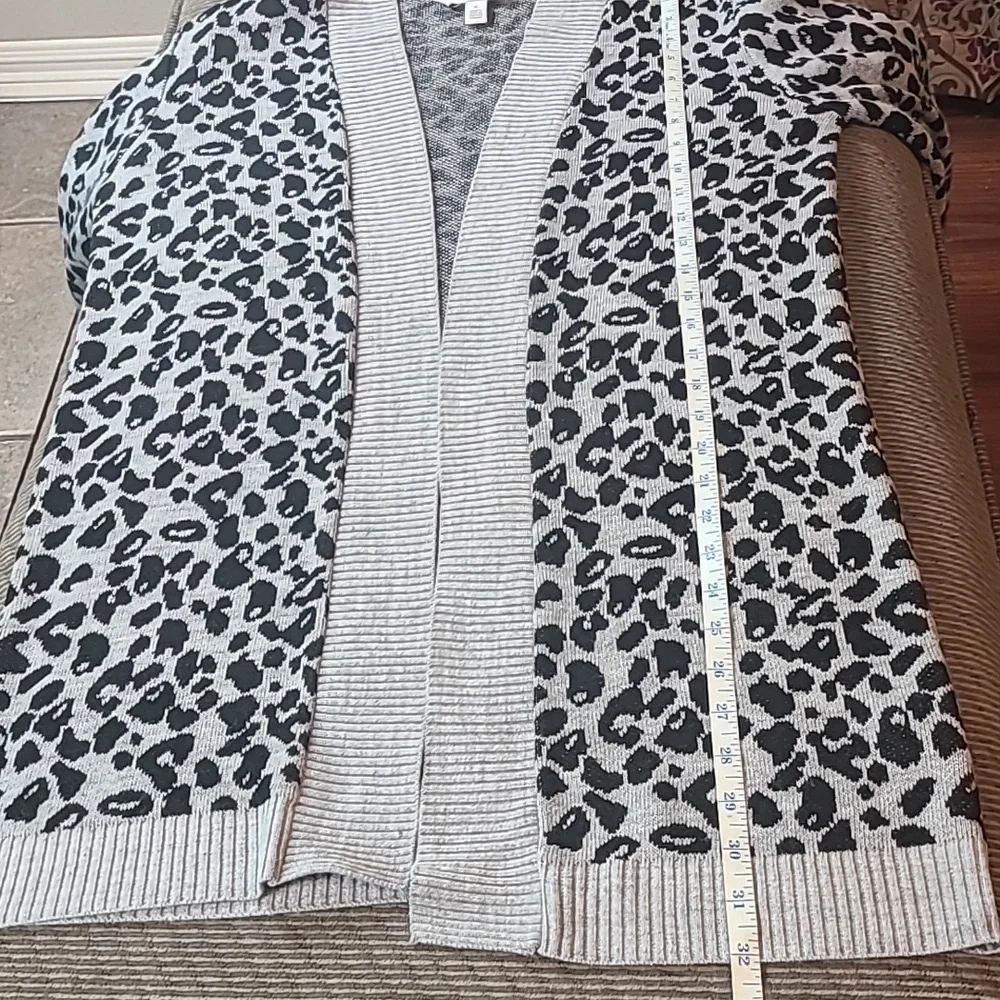 Nine West Animal Print Cardigan - Picture 10 of 11